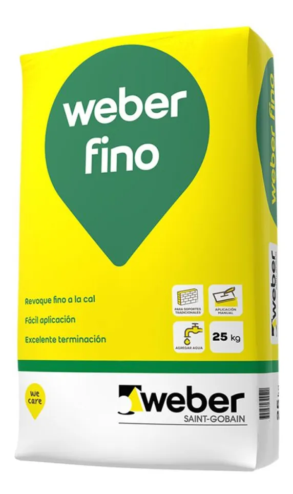 Weber Fino a la Cal Interior 25 kg
